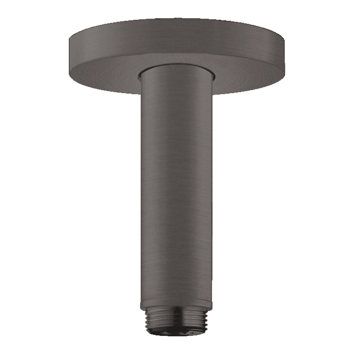 Hansgrohe Ceiling connector S 10 cm Brushed Black Chrome 27393340.jpg