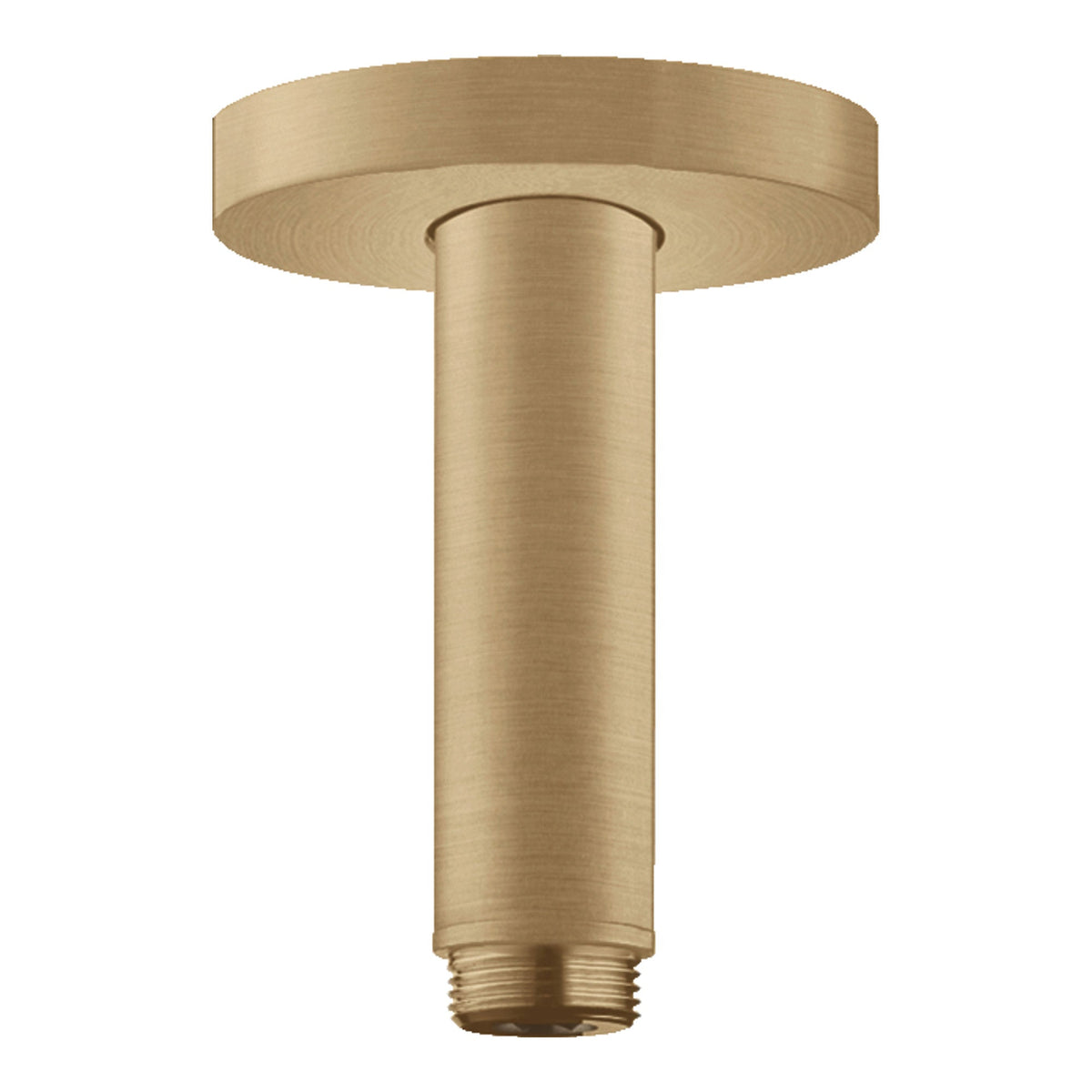 Hansgrohe Ceiling connector S 10 cm Brushed Bronze 27393140.jpg