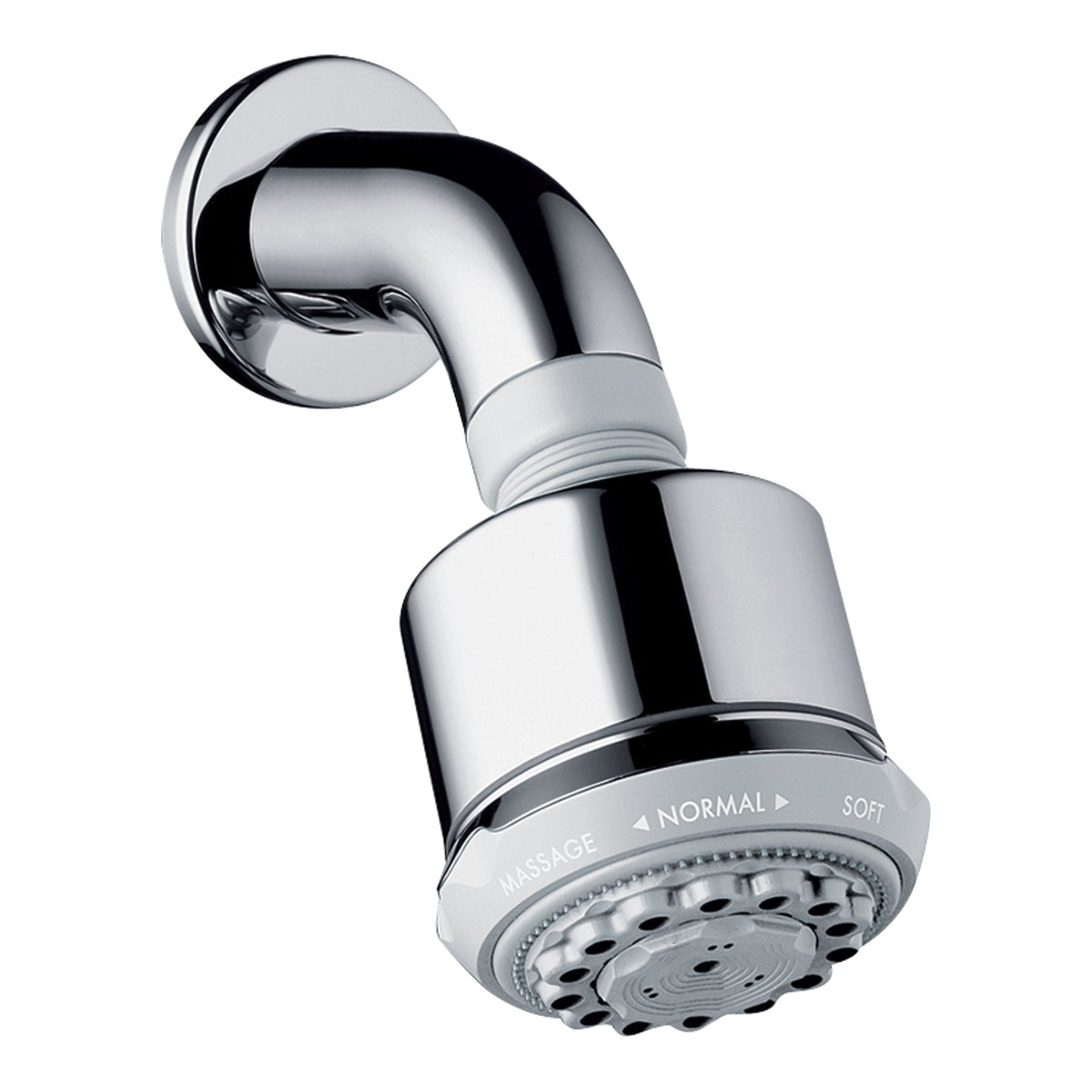 Hansgrohe Clubmaster Overhead shower 85 3jet EcoSmart with shower arm Chrome 26606000.jpg