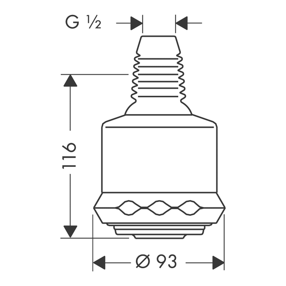 Hansgrohe Clubmaster Overhead shower 90 3jet 28496000 technical 01.jpg