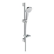 Hansgrohe Croma Select E Shower set 110 Vario EcoSmart with shower bar 65 cm and soap dish 28157 28157400