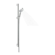 Hansgrohe Crometta Shower system for exposed installation Vario with Ecostat 1001 CL thermostat and shower bar 90 cm White Chrome 27813400.jpg