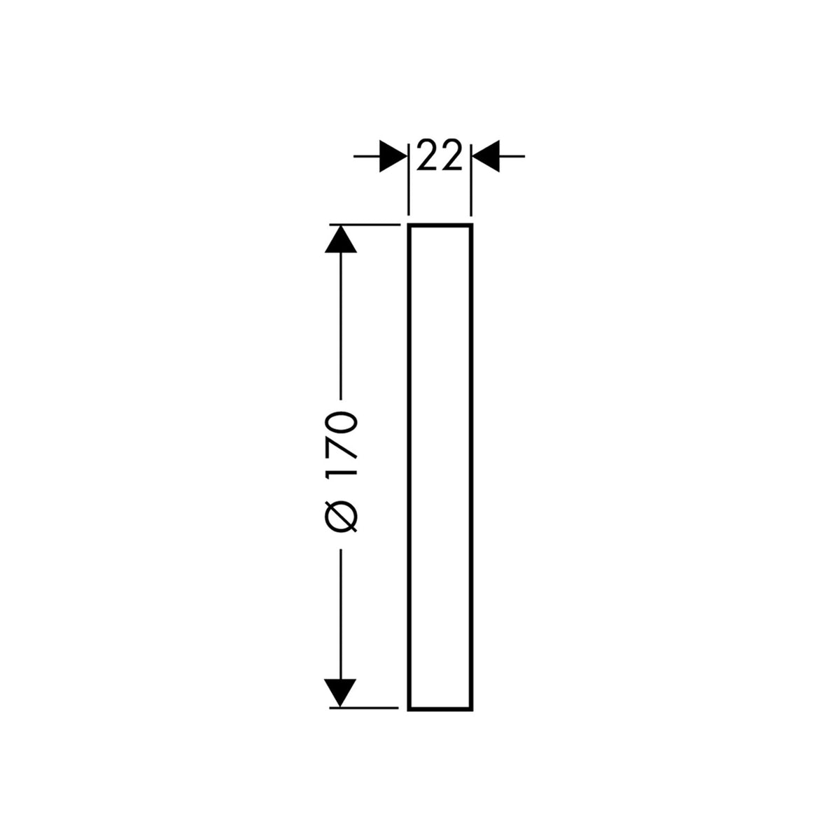 Hansgrohe-Extension-element-17-cm-13596-technical-01