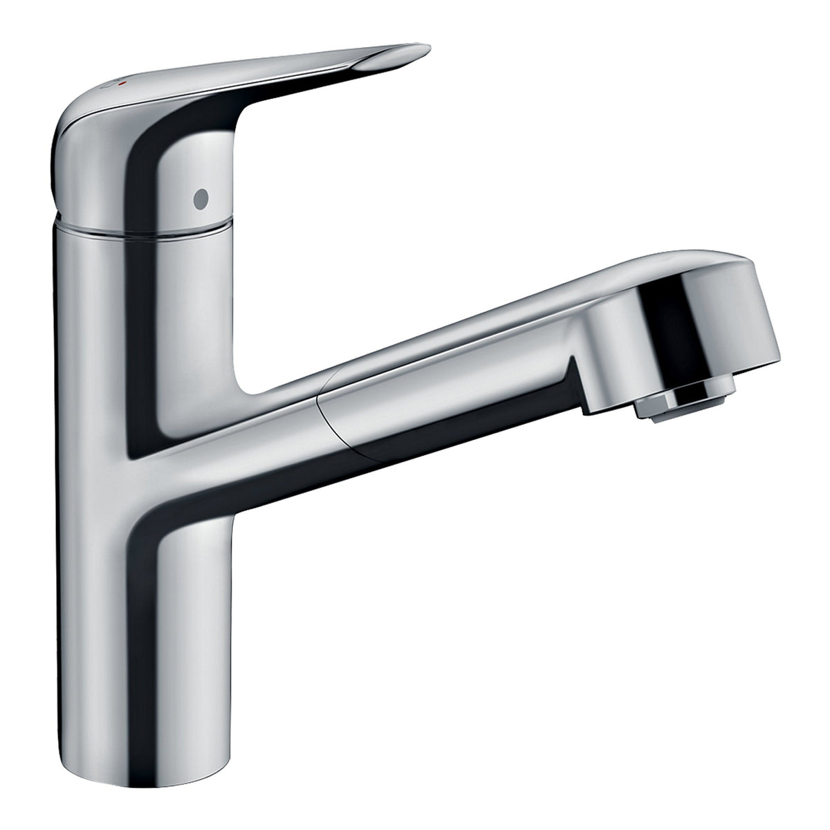 Hansgrohe-Focus-M42-Single-lever-kitchen-mixer-150-pull-out-spout-1jet-Chrome-71814000