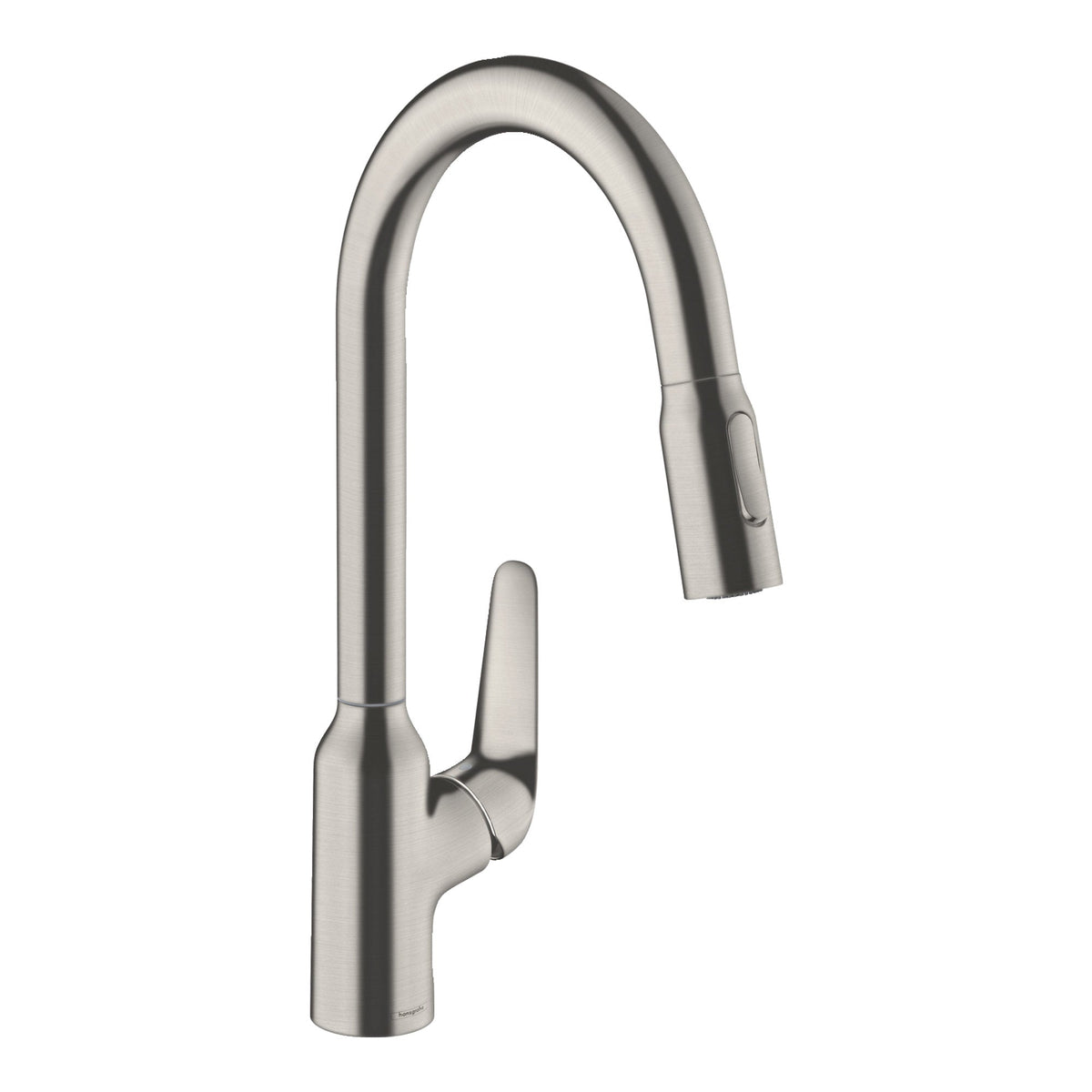 Hansgrohe-Focus-M42-Single-lever-kitchen-mixer-220-pull-out-spray-2jet-Stainless-Steel-Finish-71800800