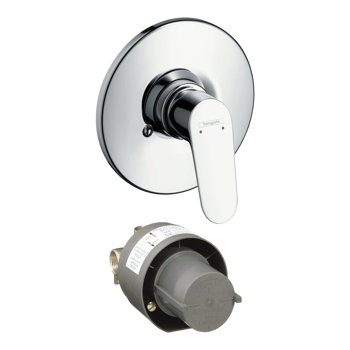 Hansgrohe Focus Shower mixer set for concealed installation Chrome 31966000.jpg