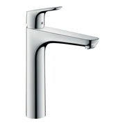 Hansgrohe Focus Single lever basin mixer 190 CoolStart with 2 flow rates with pop up waste set Chrome 31658000.jpg