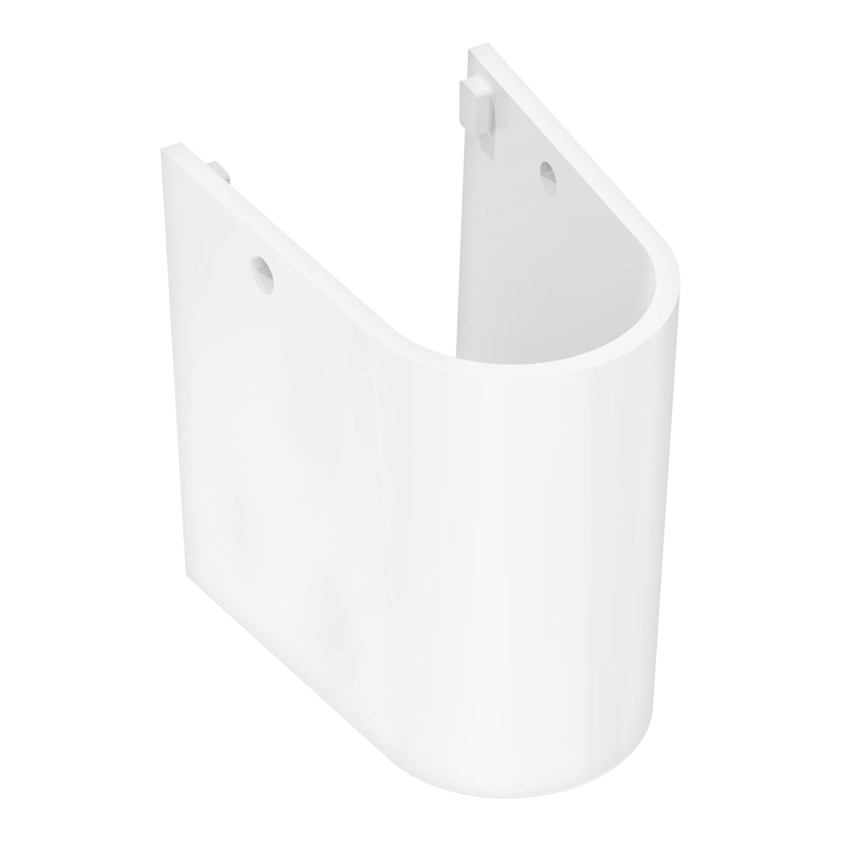 Hansgrohe GladeLake S Half pedestal for wash basin White 60104450.jpg