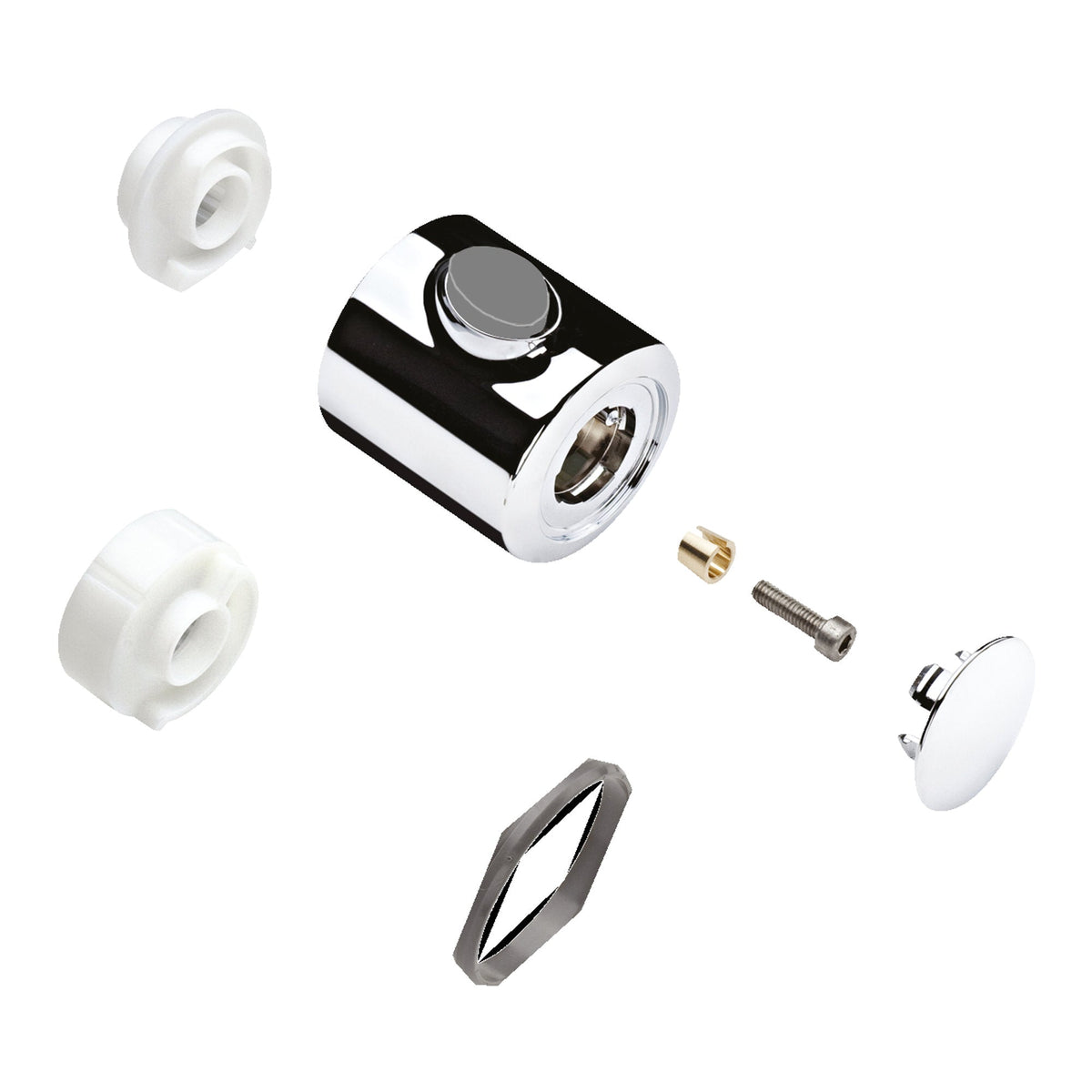 Hansgrohe Handle for Ecostat 1001 SL thermostatic mixer for exposed installation Chrome 96618000.jpg