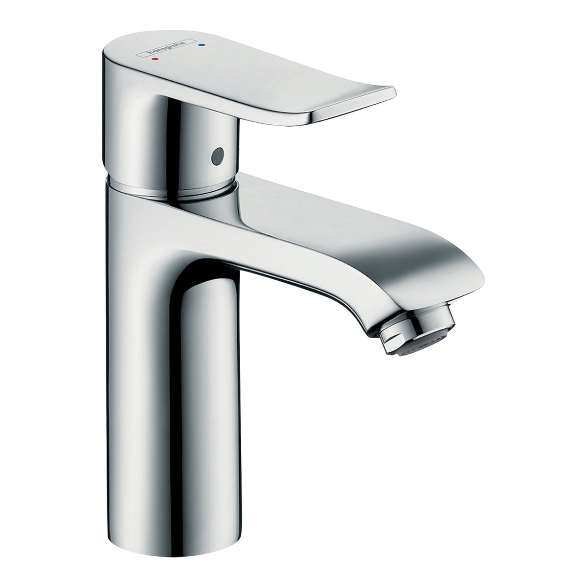 Hansgrohe Metris Single lever basin mixer 110 LowFlow with pop up waste set Chrome 31203000.jpg