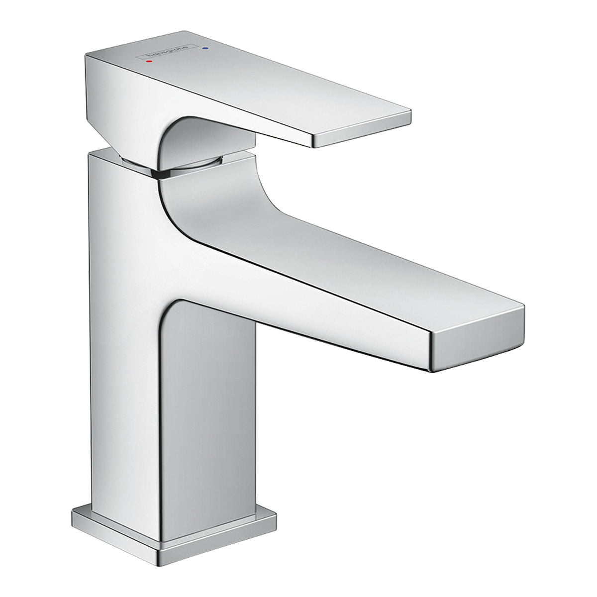Hansgrohe Metropol Single lever basin mixer 100 with lever handle for handrinse basins without waste set Chrome 32500003.jpg