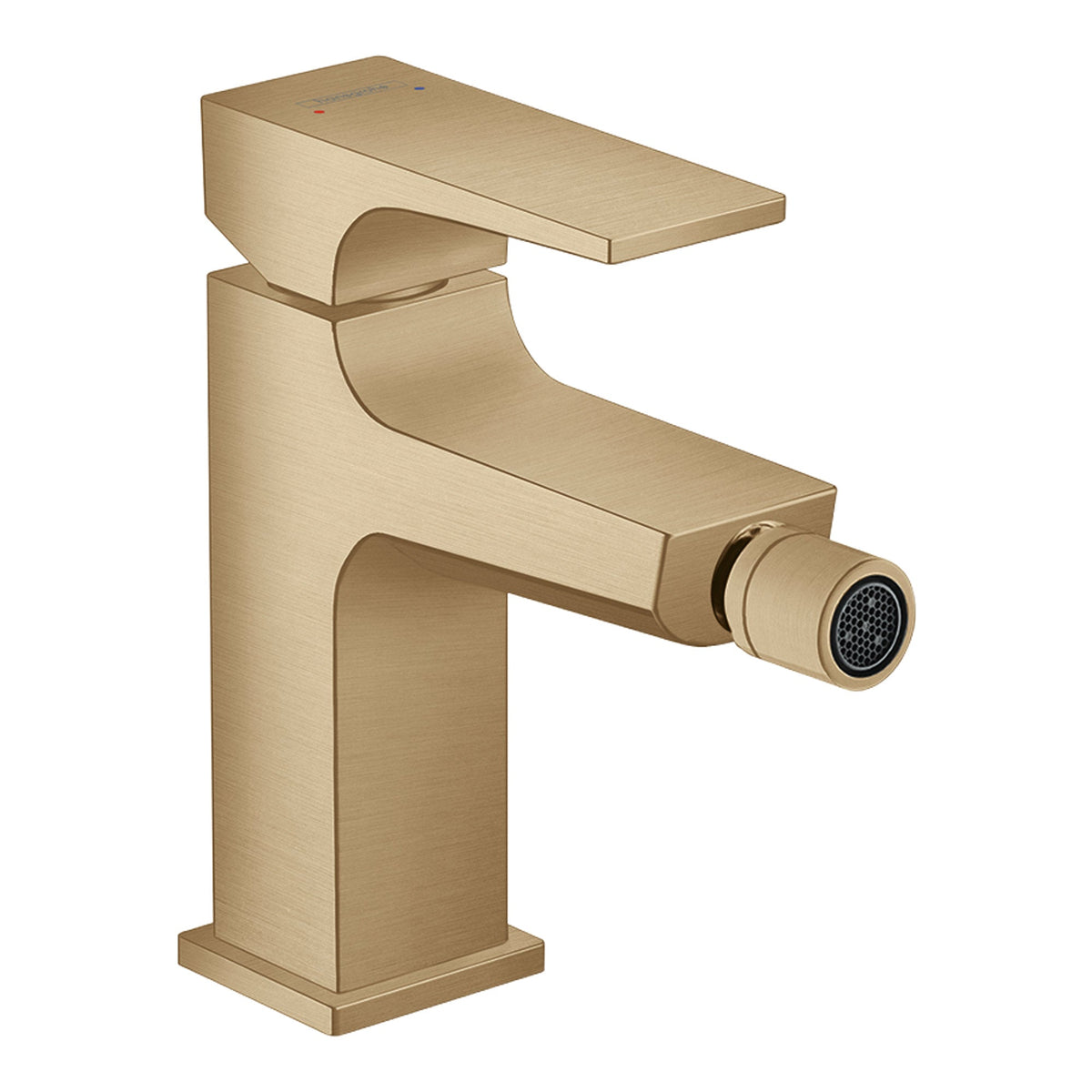 Hansgrohe-Metropol-Single-lever-bidet-mixer-with-lever-handle-and-push-open-waste-set-Brushed-Bronze-32520140