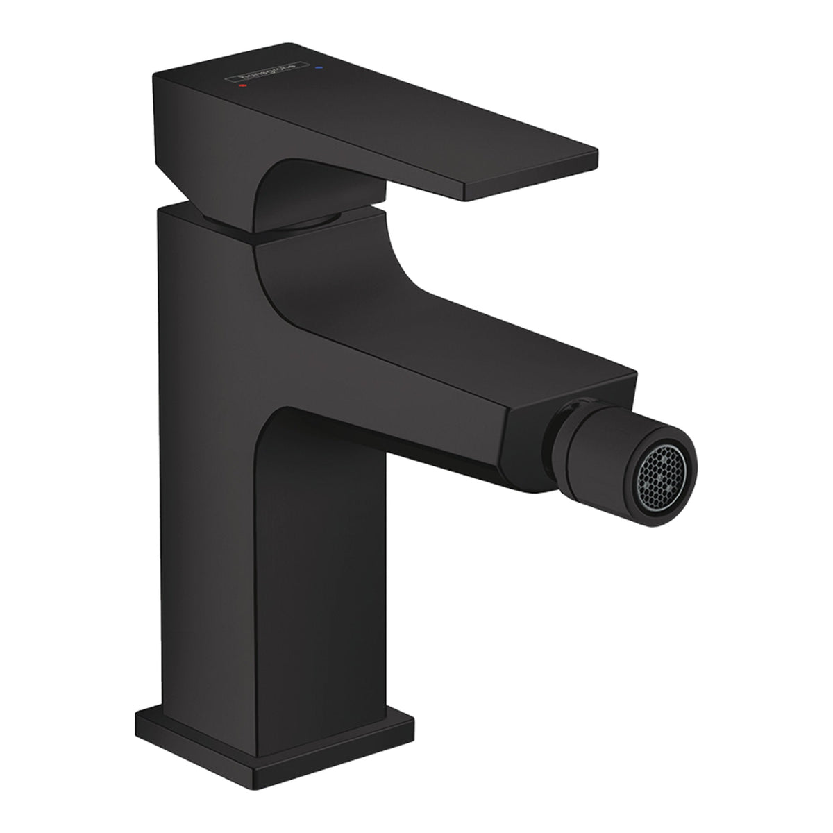 Hansgrohe-Metropol-Single-lever-bidet-mixer-with-lever-handle-and-push-open-waste-set-Matt-Black-32520670