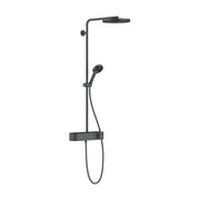 Hansgrohe-Pulsify-S-Showerpipe-260-1jet-2-ticks-with-ShowerTablet-Select-400-Brushed-Black-Chrome-24221349
