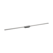 Hansgrohe-RainDrain-Flex-Finish-set-shower-drain-1600-cuttable-Brushed-Stainless-Steel-56261800