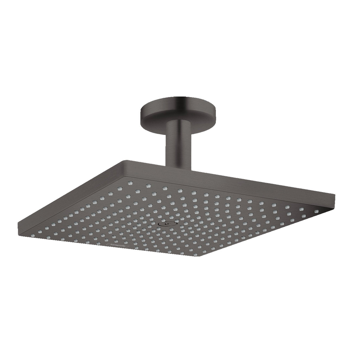 Hansgrohe Raindance E Overhead shower 300 1jet EcoSmart with ceiling connector Brushed Black Chrome 26251340.jpg