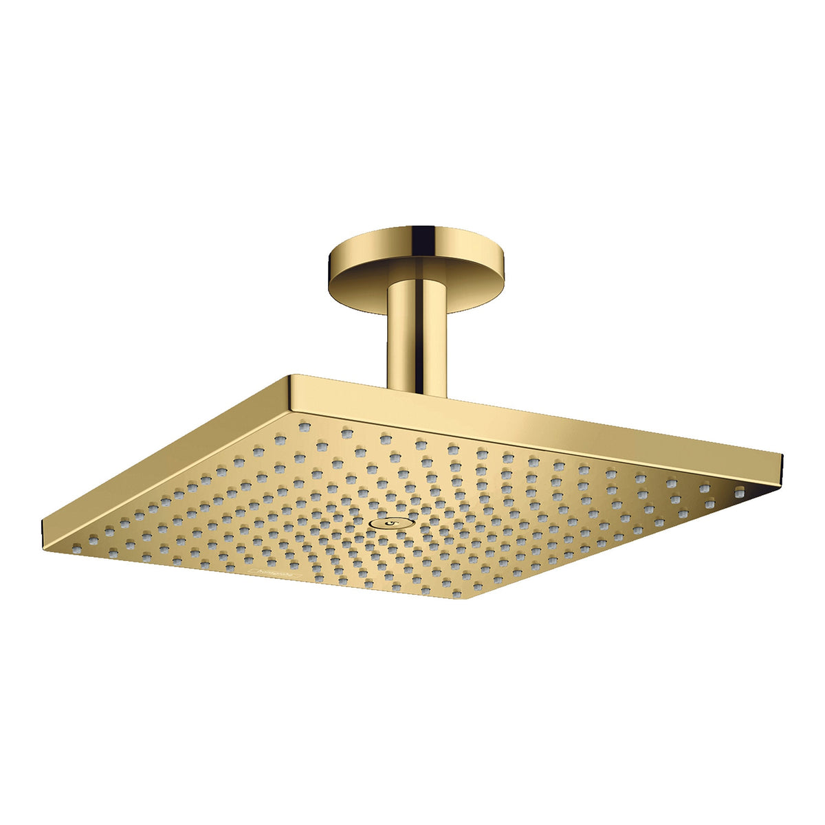 Hansgrohe Raindance E Overhead shower 300 1jet EcoSmart with ceiling connector Polished Gold Optic 26251990.jpg