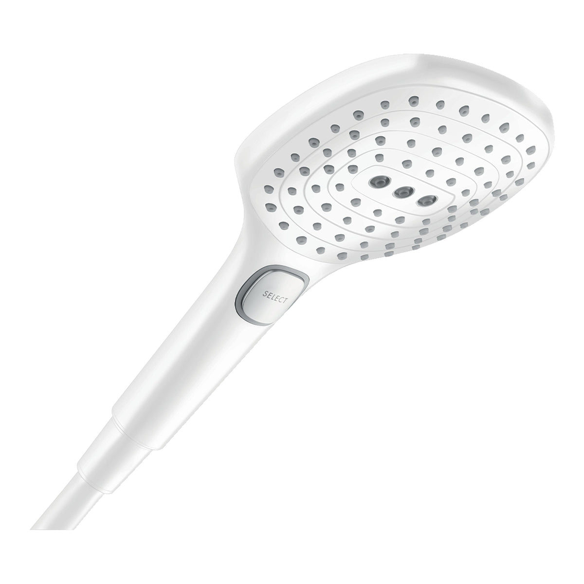 Hansgrohe Raindance Select E Hand shower 120 3jet PowderRain EcoSmart Matt White 28729700.jpg