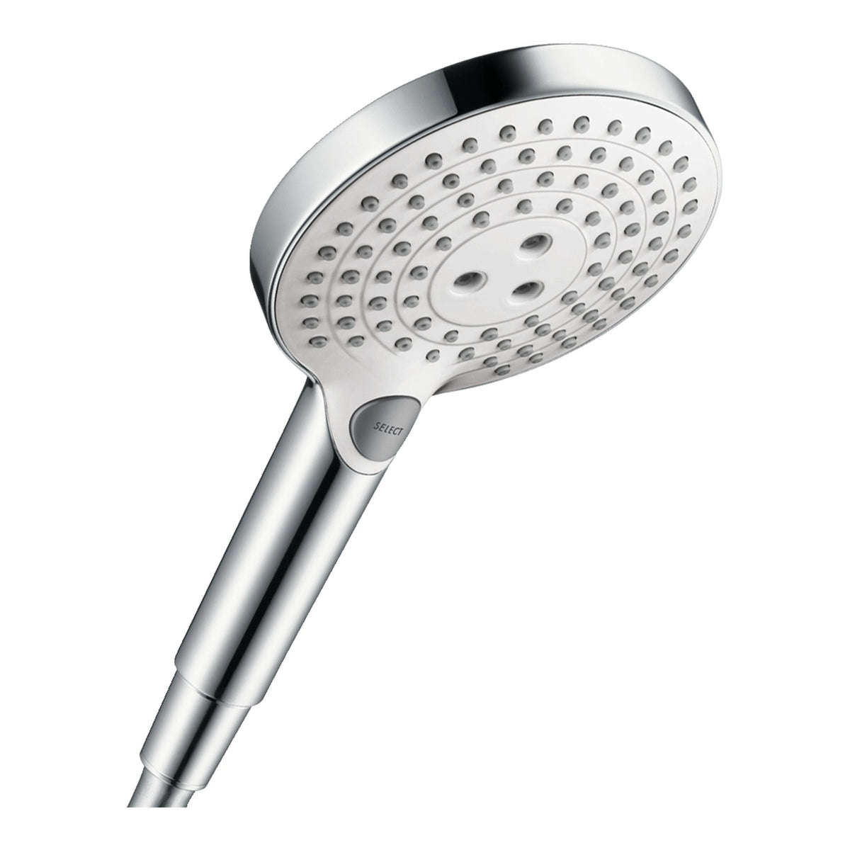 Hansgrohe Raindance Select S Hand shower 120 3jet EcoSmart White Chrome 26531400.jpg