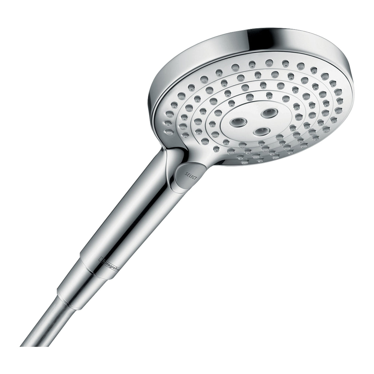 Hansgrohe Raindance Select S Hand shower 120 3jet PowderRain EcoSmart Chrome 26516000.jpg