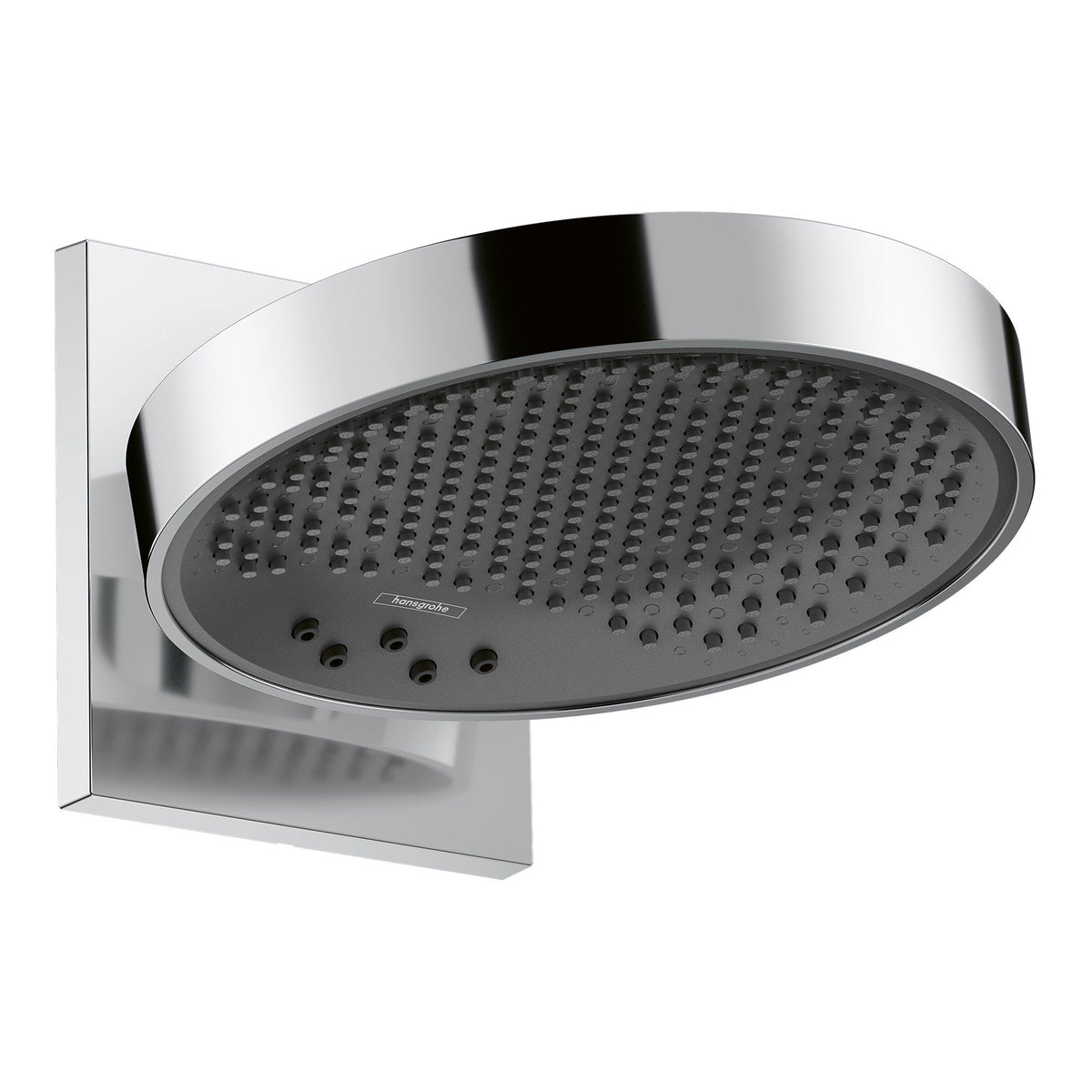 Hansgrohe Rainfinity Overhead shower 250 3jet EcoSmart with wall connector Chrome 26233000.jpg