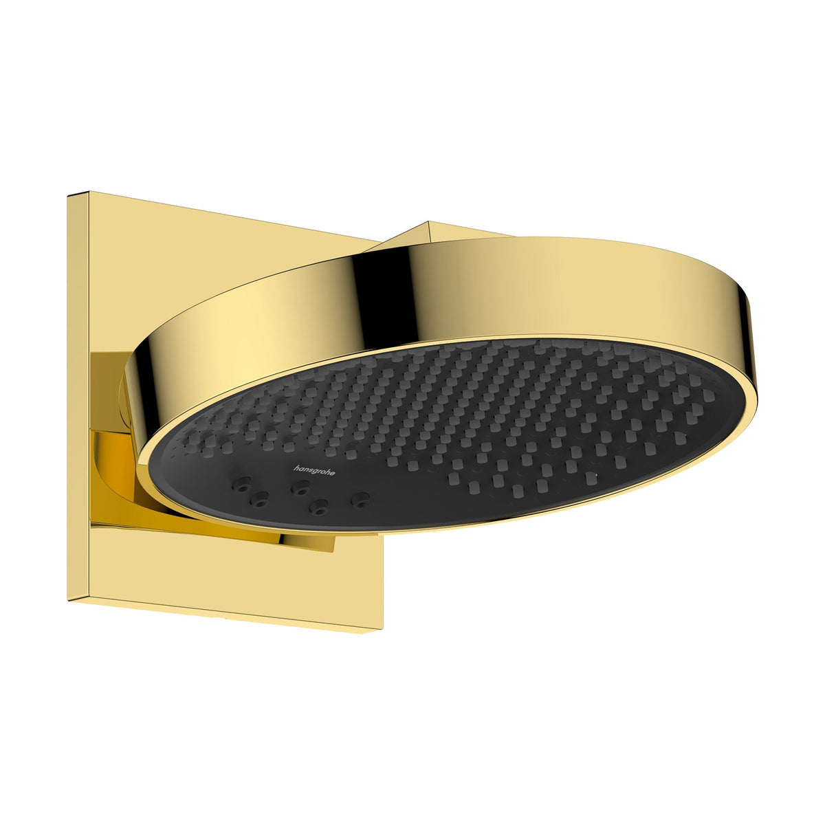 Hansgrohe-Rainfinity-Overhead-shower-250-3jet-EcoSmart-with-wall-connector-Polished-Gold-Optic-26233990
