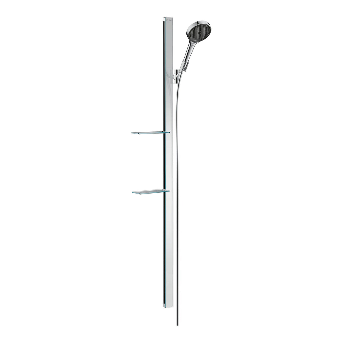 Hansgrohe Rainfinity Shower set 130 3jet EcoSmart with shower bar 150 cm and shelves Chrome 27674000.jpg