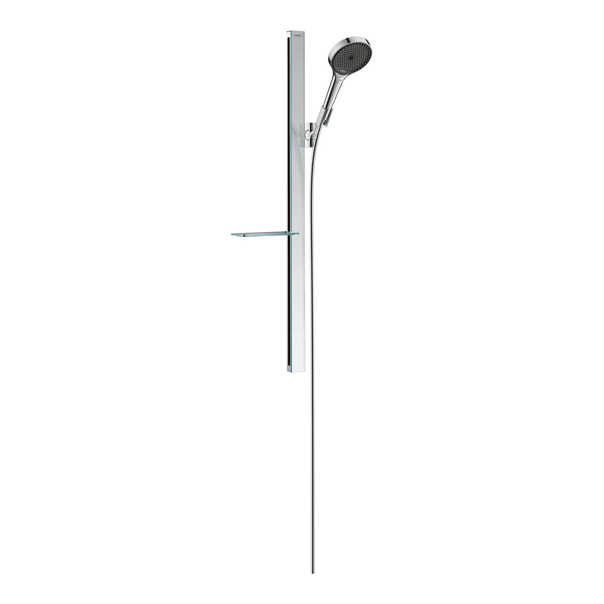 Hansgrohe Rainfinity Shower set 130 3jet EcoSmart with shower bar 90 cm and shelf Chrome 27672000.jpg