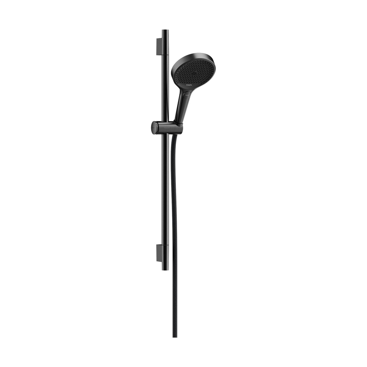 Hansgrohe-Rainfinity-Shower-set-130-3jet-EcoSmart-with-shower-bar-S-Puro-65-cm-push-slider-and-Designflex-textile-shower-hose-160-cm-Brushed-Black-Chrome-28746340