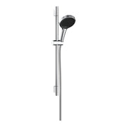 Hansgrohe Rainfinity Shower set 130 3jet EcoSmart with shower bar S Puro 65 cm push slider and Designflex textile shower hose 160 cm Chrome 28746000.jpg