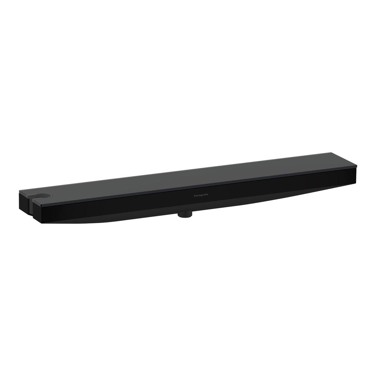 Hansgrohe Rainfinity Wall outlet Porter 500 with shower holder left and shower shelf Matt Black 26843670.jpg