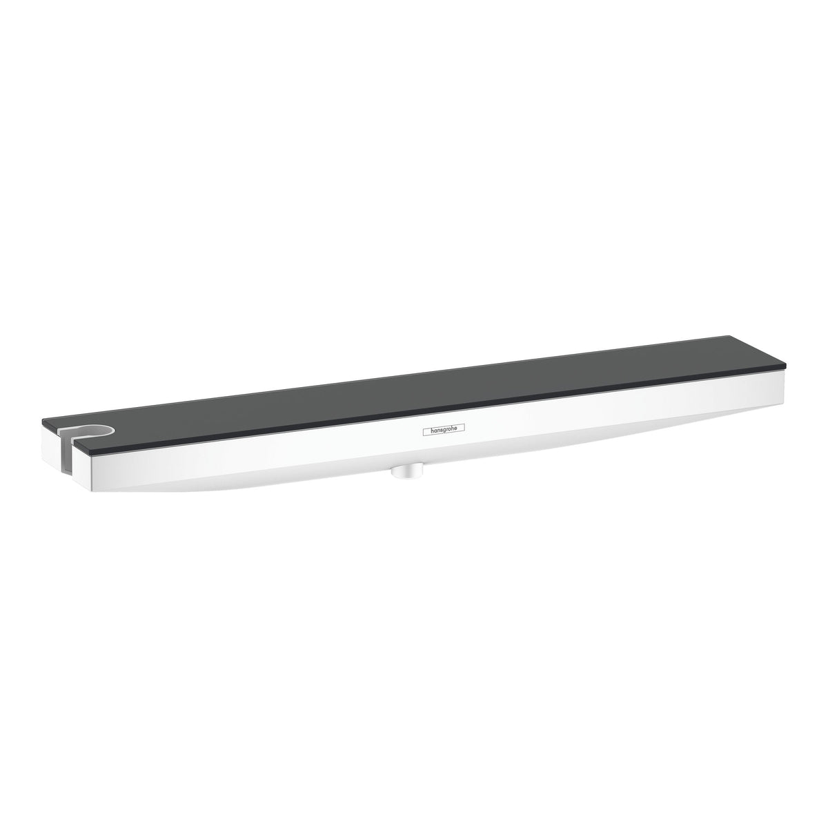 Hansgrohe Rainfinity Wall outlet Porter 500 with shower holder left and shower shelf Matt White 26843700.jpg