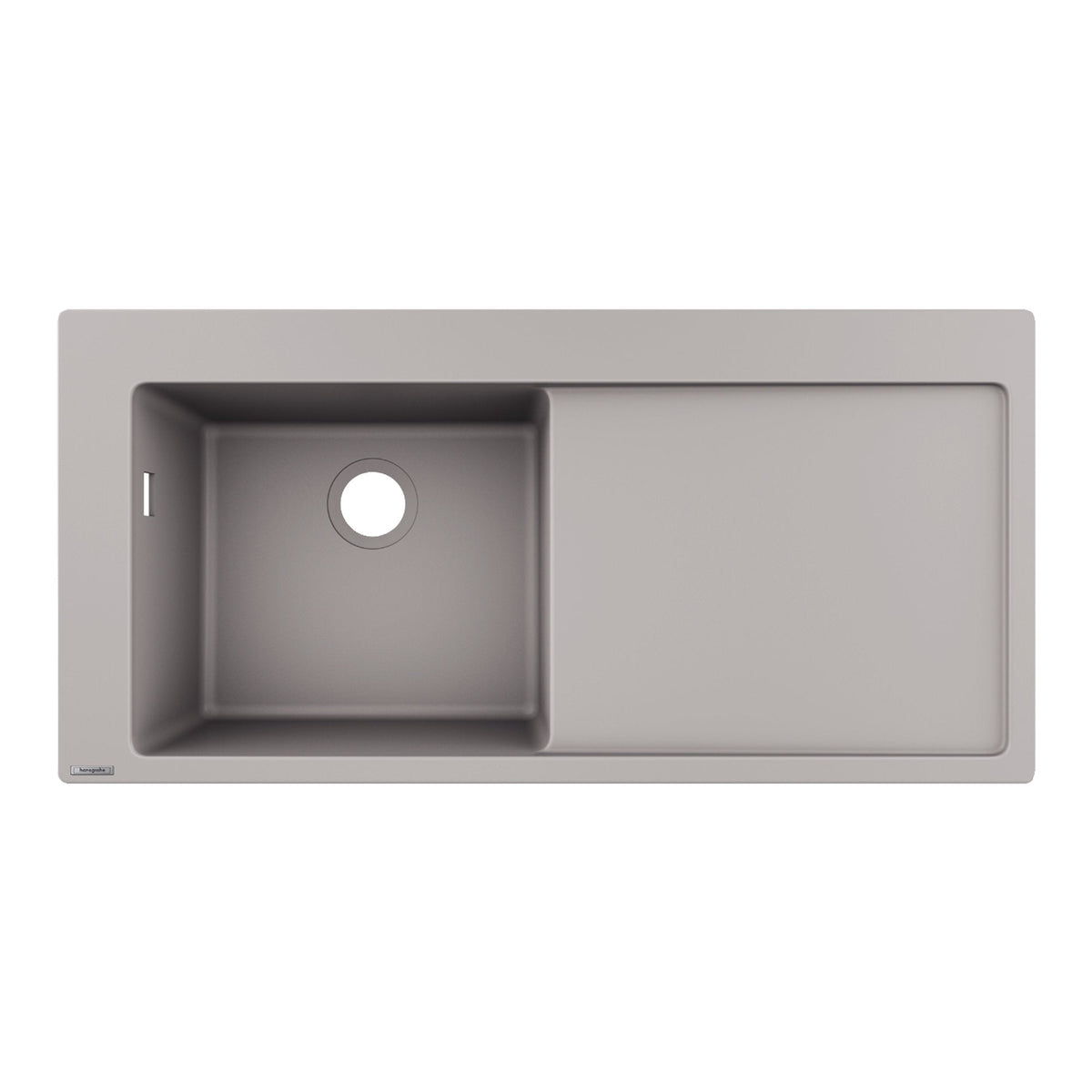 Hansgrohe S51 S5110 F450 Built in sink 450 with drainboard right Concretegrey 43330380.jpg
