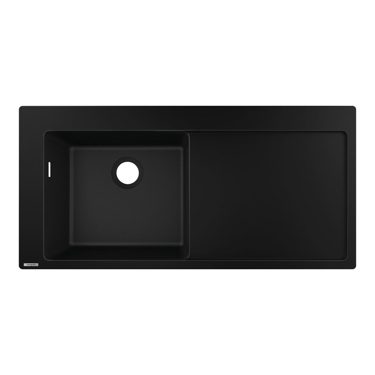Hansgrohe S51 S5110 F450 Built in sink 450 with drainboard right Graphiteblack 43330170.jpg