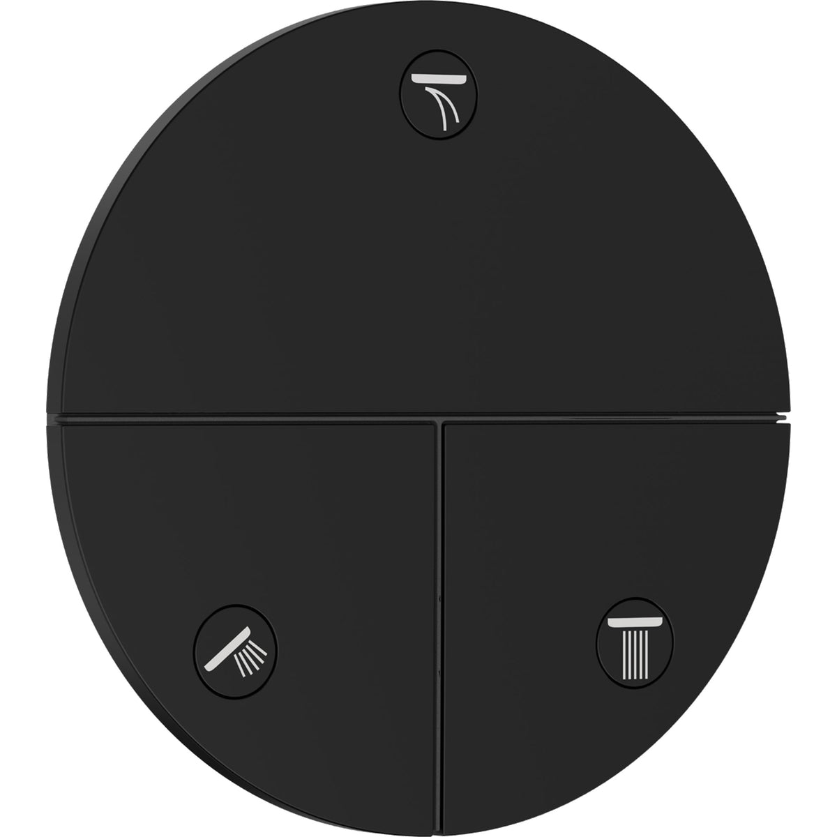 ערכה חיצונית לאינטרפוץ 5 דרך הנס גרואה Hansgrohe ShowerSelect Comfort Valve for concealed installation for 3 functions