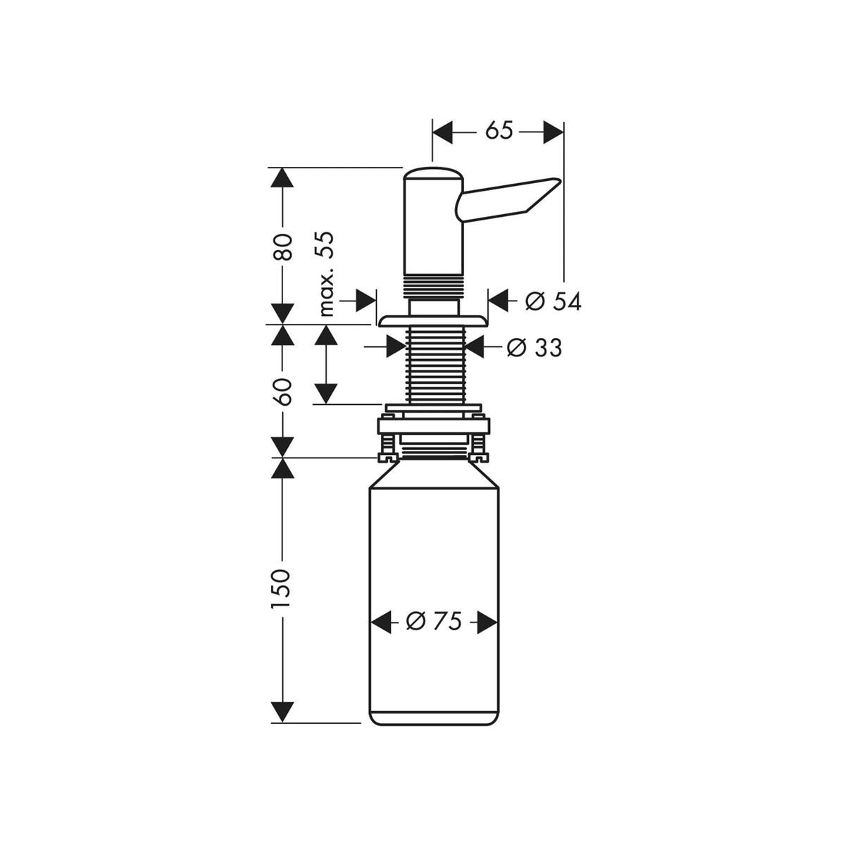 Hansgrohe-Soap-lotion-dispenser-40418-technical-02