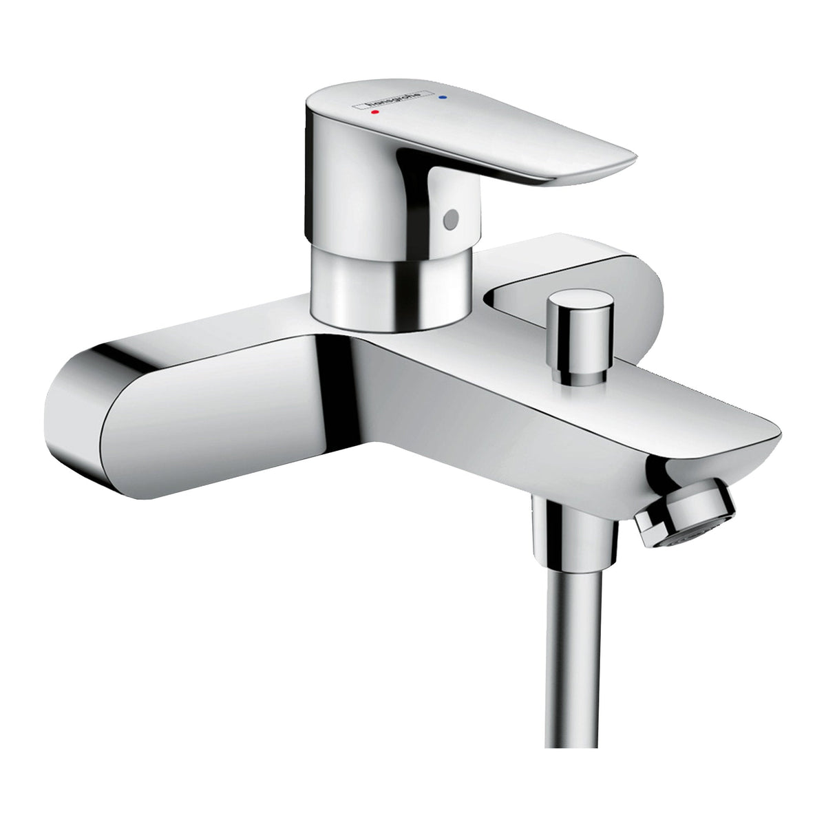 Hansgrohe Talis E Single lever bath mixer for exposed installation with centre distance 15 3 cm Chrome 71741000.jpg