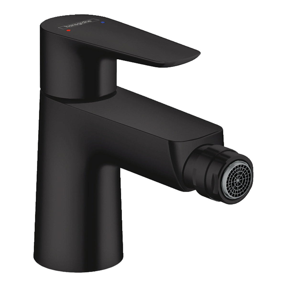 Hansgrohe Talis E Single lever bidet mixer with pop up waste set Matt Black 71720670.jpg