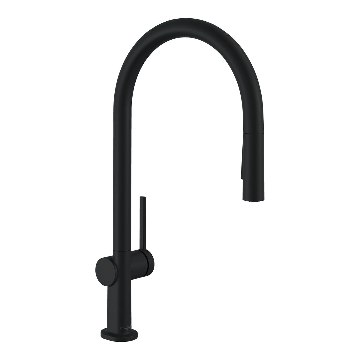 Hansgrohe Talis M54 Single lever kitchen mixer 210 EcoSmart pull out spray 2jet Matt Black 72842670