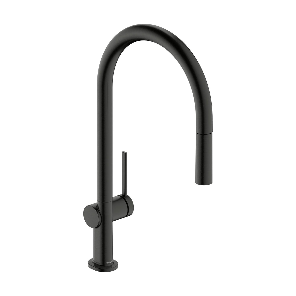 Hansgrohe-Talis-M54-Single-lever-kitchen-mixer-210-pull-out-spout-1jet-Brushed-Black-Chrome-72802340