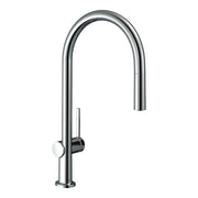Hansgrohe Talis M54 Single lever kitchen mixer 210 pull out spout 1jet sBox Chrome 72803000