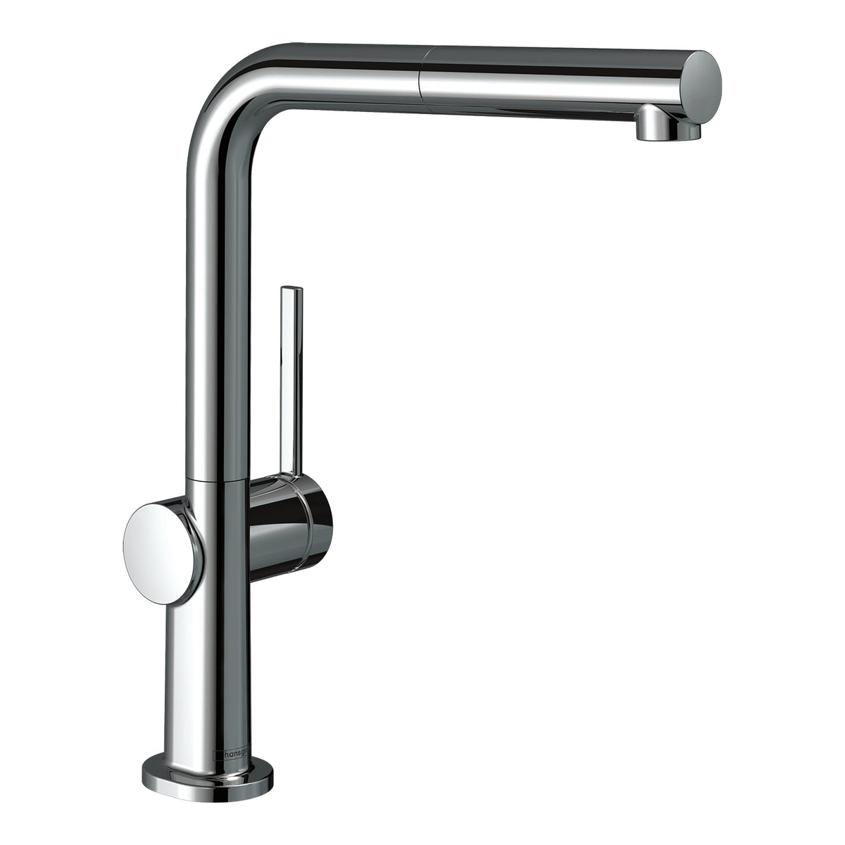 Hansgrohe Talis M54 Single lever kitchen mixer 270 LowPressure vented hot water cylinders pull out spout 1jet Chrome 72860000.jpg