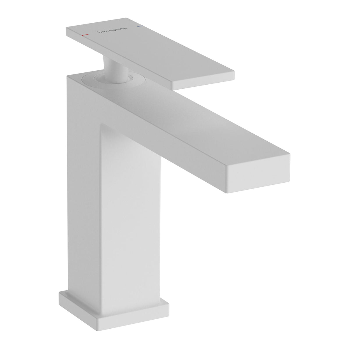 Hansgrohe Tecturis E Single lever basin mixer 110 EcoSmart without waste set Matt White 73011700.jpg
