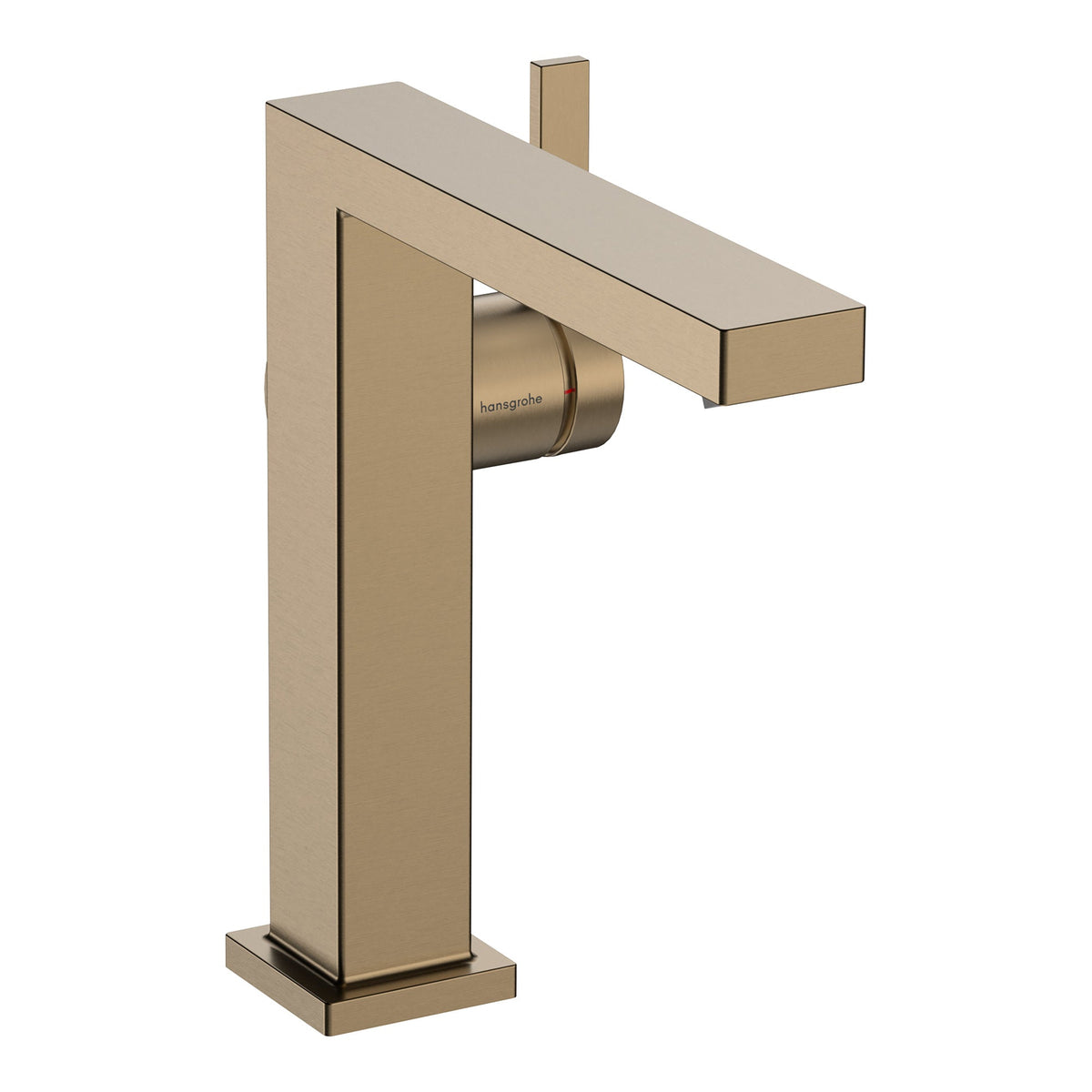 Hansgrohe Tecturis E Single lever basin mixer 110 Fine CoolStart with push open waste set Brushed Bronze 73042140.jpg