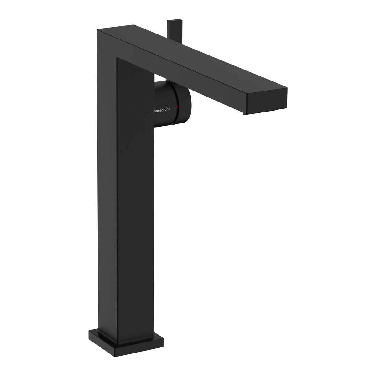 Hansgrohe Tecturis E Single lever basin mixer 240 Fine CoolStart EcoSmart for wash bowls with push open waste set Matt Black 73070670.jpg