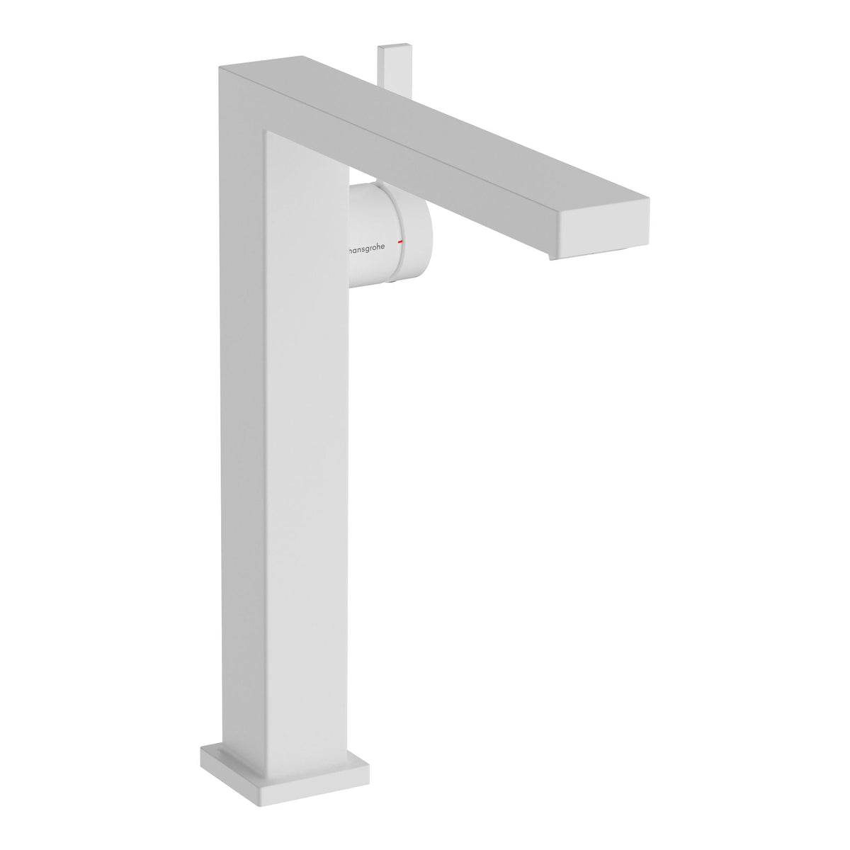 Hansgrohe Tecturis E Single lever basin mixer 240 Fine CoolStart EcoSmart for wash bowls with push open waste set Matt White 73070700.jpg