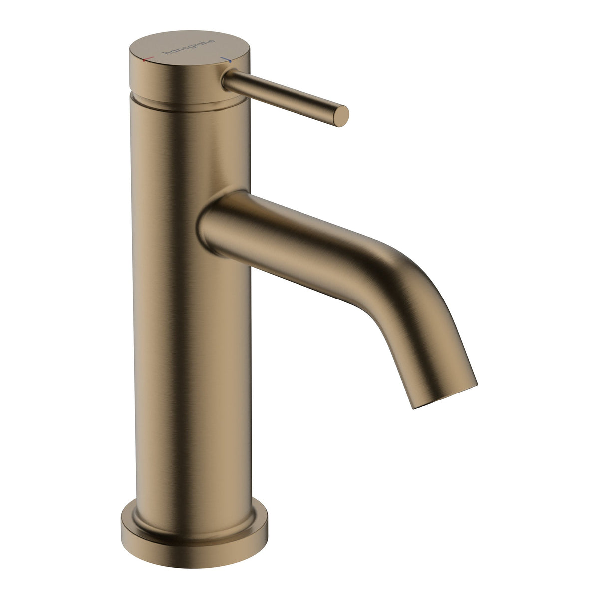 Hansgrohe Tecturis S Single lever basin mixer 80 CoolStart EcoSmart with pop up waste set Brushed Bronze 73302140.jpg