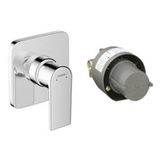 Hansgrohe Vernis Shape Shower mixer set for concealed installation Chrome 71662000.jpg