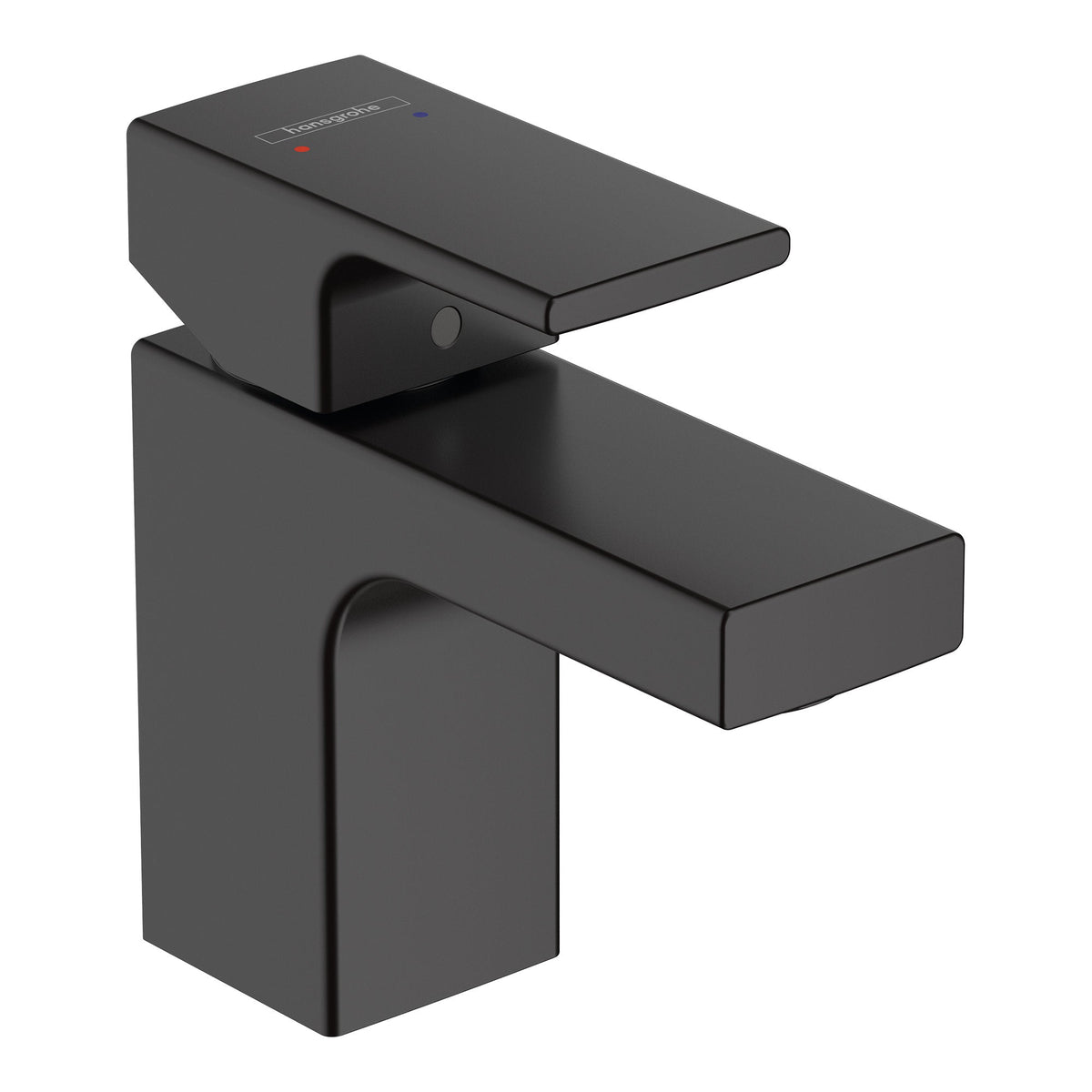 Hansgrohe Vernis Shape Single lever basin mixer 70 with isolated water conduction without waste set Matt Black 71567670.jpg