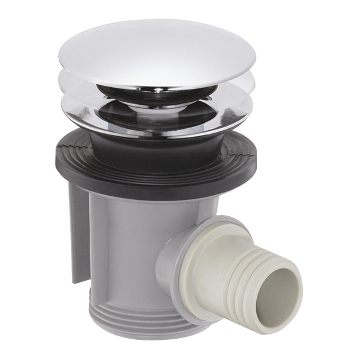 Hansgrohe Waste set push open for bath tubs Chrome 50107000.jpg